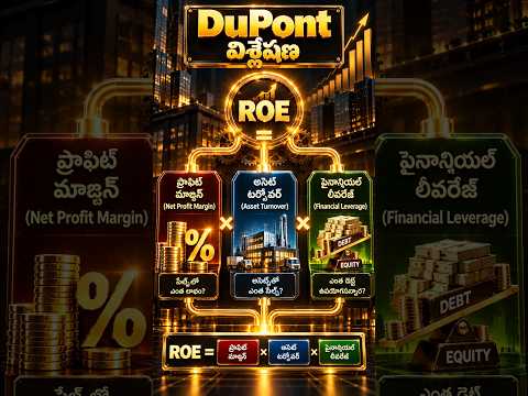 🤯 ROE 25% అంటే నిజంగా మంచి కంపెనీయేనా? | DuPont Analysis | EQ | M3 V4 #shorts