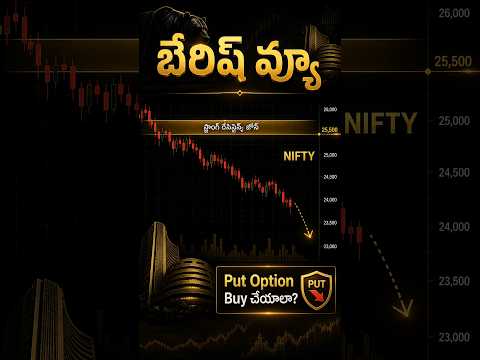 🤯 Market పడుతుందని అనుకుంటున్నారా? Put Buy ఎందుకు? Module 9 | Video 5 #shorts  #yt #youtubeshorts